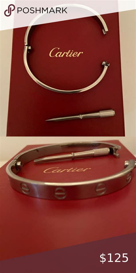 cartier love band bracelet|cartier love bracelet stainless steel.